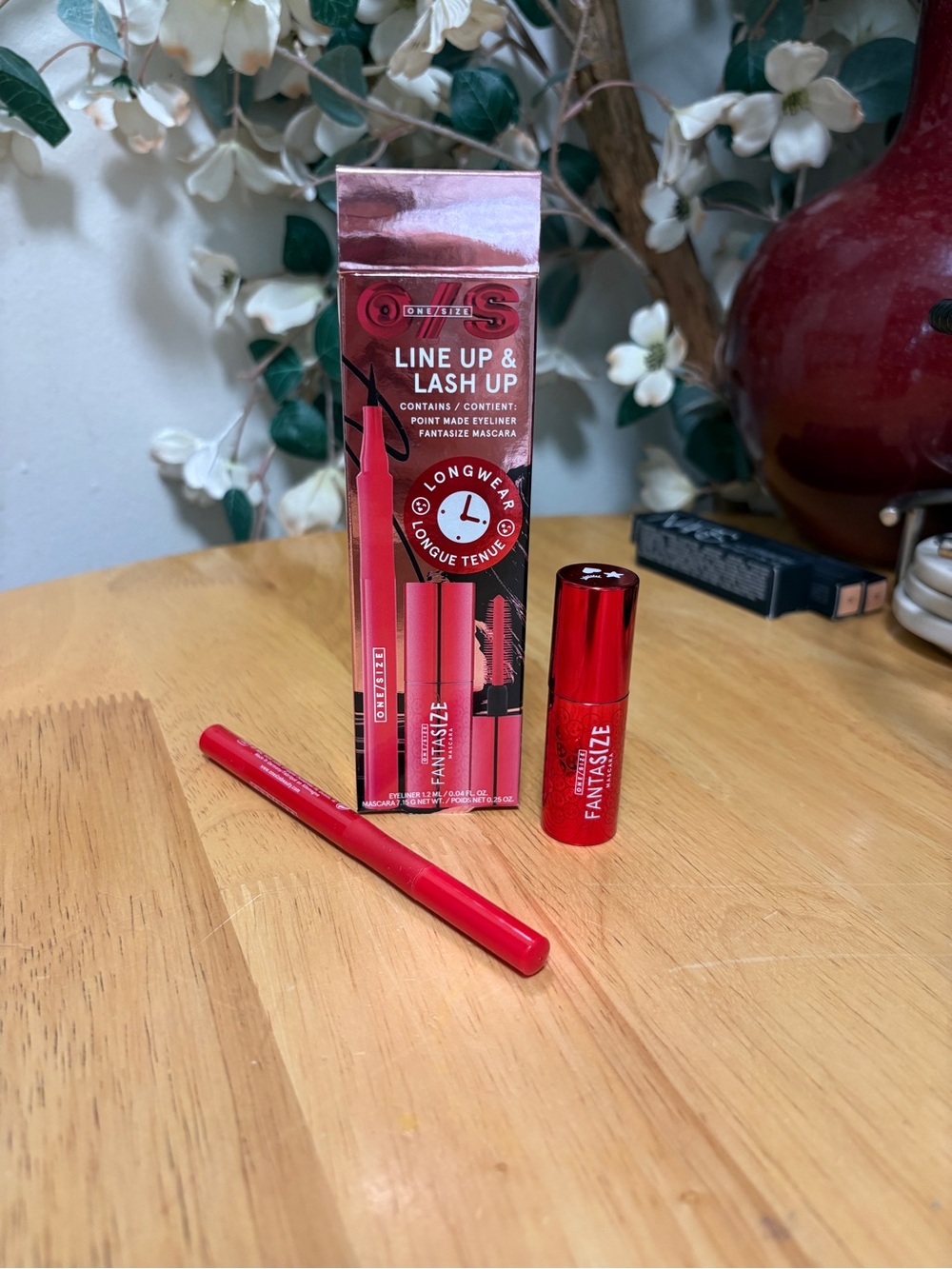 One/Size Line Up & Lash Up, Eyeliner & Mascara Duo, 0.04oz & 0.25oz, BNIB, New